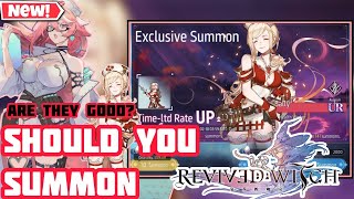 Revived Witch  Should You Summon For Sally amp Amorai New Units [upl. by Stoat70]