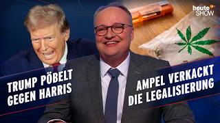 Ein Monat bis zur Wahl Wie will Trump die Frauen überzeugen  heuteshow vom 04102024 [upl. by Jennie]