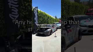 any hellcat can gap that stupid nissan 😁 viralvideo trending superbikevscops police copcar [upl. by Hastings]