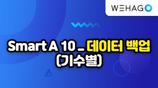 【WEHAGO  Smart A 10】 데이터 백업기수별 [upl. by Ilah713]