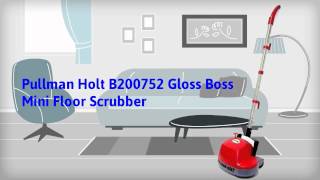 Easy To Use Gloss Boss Mini Floor Buffer [upl. by Jahn365]