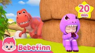 Welcome to Dino Worldㅣ Bebefinn Songs CompilationㅣNursery Rhymes for Kids [upl. by Mandie906]