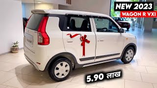 Maruti Suzuki Wagon r 2023 new model in india Wagon r vxi 2023 on road price features review [upl. by Mccandless712]