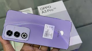 Oppo A3Pro 5G Unboxing First impressions amp Review 🔥  Oppo A3 Pro 5G PriceSpec amp Many More [upl. by Llorre]