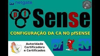 🔐 CONFIGURANDO a CA e CERTIFICADOS no UTM pfSENSE FIREWALL v244 [upl. by Sancha]