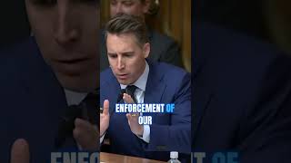 senator josh hawley confronts biden judical nominee oppose enforcement of laws [upl. by Lizette446]