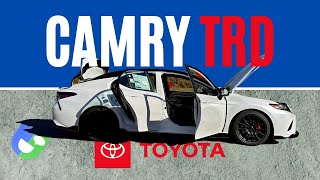 Interior Review  2024 CAMRY TRD by Toyota  Talking CarBiz [upl. by Mychal]