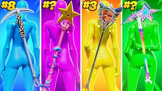 40 SWEATIEST Fortnite Pickaxes [upl. by Nicolina]