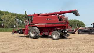 CaseIH 1680 Axial Flow Combine SN 029044 Selling August 18 2024  wwwfraserauctioncom [upl. by Yht]