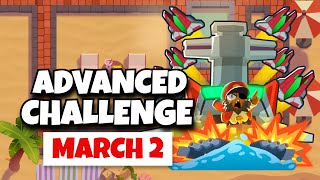 BTD6 Advanced Challenge  Yikes  March 2 2024 [upl. by Stavros271]