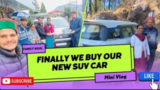 Finally we buy our New SUV Car  First New Car  Breeza newcar firstcar carblogger breeza2023 [upl. by Ranilopa]