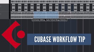 Cubase Quick Tip  Use Range Selection Tool to Set Left and Right Locator [upl. by Ssor61]