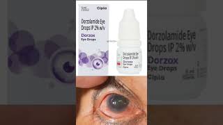 Dorzolamide eye drop  uses  Doses  Optometry solution [upl. by Janie]