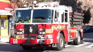 FDNY Engine 59 Responding 10223 [upl. by God]