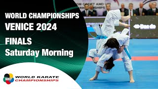 World Cadet Junior amp U21 Championships  FINALS SATURDAY—MORNING SESSION  WORLD KARATE FEDERATION [upl. by Hoem284]