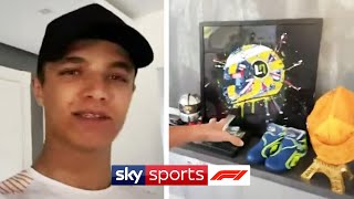 CRIBS WITH LANDO NORRIS 🏠🏎️ [upl. by Xuaeb110]