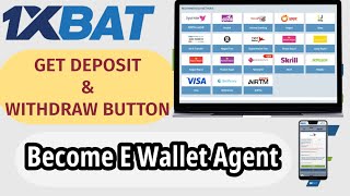 Become a 1xbet E Wallet Agent Essential Requirements [upl. by Zach]