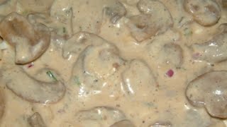 SAUCE CRÉMEUSE CHAMPIGNONS 🍄 EN 10 MINUTES CHRONO  👍 [upl. by Hartill661]