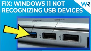 Windows 11 not recognizing USB devices Here’s how to fix it [upl. by Klarrisa]