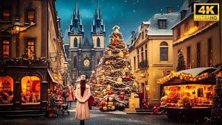 PRAGUE  THE MOST BEAUTIFUL CHRISTMAS CITY IN EUROPE  THE REAL SPIRIT OF CHRISTMAS [upl. by Essined640]