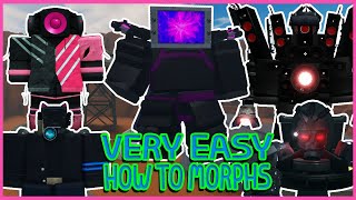 Roblox  New Morphs in Toilet Roleplay ATHENA [upl. by Yelsew910]