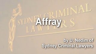 Affray [upl. by Faunia]