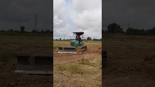 Construction Full Process Bulldozer Building Boreder Road Base KOMATSU D61PX [upl. by Heydon]