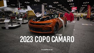 2023 COPO Camaro  2022 PRI Trade Show [upl. by Eltotsira]