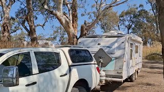 Moving on the road with friends from Loxton to Waikerrie SOUTH AUSTRALIA [upl. by Dunson558]