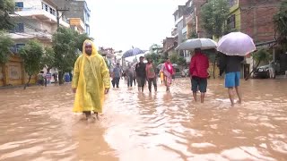 Heavy rains bring deadly floods and landslides in Nepal  REUTERS [upl. by Gerstner530]