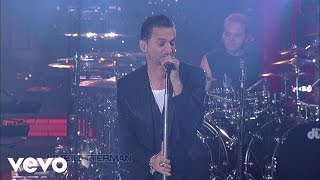 Depeche Mode  Angel Live on Letterman [upl. by Htebilil]