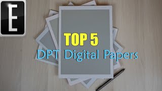 Top 5 DPT Digital Papers  Sony Fujitsu amp More [upl. by Elinad149]