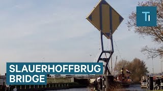 This quotFlying Drawbridgequot Lifts And Lowers In A Unique Way [upl. by Ecilegna]