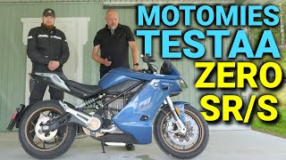 564 Zero SRS sähkömoottoripyörä Motomiehen testissä [upl. by Alram]