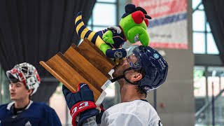 Blue Jackets Wrap Up Dev Camp with the STINGER CUP Rick Nash Recaps the Week  CBJ Today 7424 [upl. by Eissim]