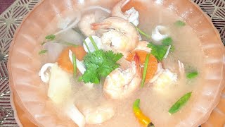 Recipe Tomyam Thai Seafood Tomyam Recipe [upl. by Mame]