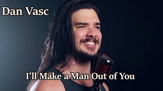 REACTION Dan Vasc quotIll Make a Man Out of Youquot METAL COVER  Mulan [upl. by Rusty]