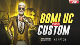 DAY16 BGMI CUSTOM ROOM LIVE 380 UC GIVEAWAYBGMI LIVE CUSTOM ROOM1V1 TDM LIVE 1V1 TDM LIVE BGMI [upl. by Siravat]