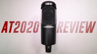 AudioTechnica AT2020 Cardioid Condenser Mic Review  Test vs MXL770 MXL990 Ember More [upl. by Annaor658]