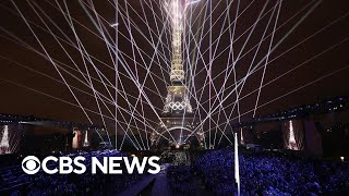 2024 Paris Olympics officially underway following opening ceremony [upl. by Narret]