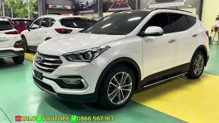 Santafe 2018 bản full máy dầu cực đẹp máy số nội thất nguyên bản [upl. by Clough706]