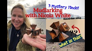 Mudlarking The River Thames  THREE mystery finds [upl. by Haslam]