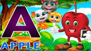 A for Apple  ABCD Song  ABC Phonics Song  ABC Alphabet Songs Sounds for Children Nursery Rhymes [upl. by Scot]