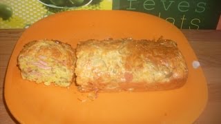 Comment faire un cake olive jambon  RECETTE CAKE SALE [upl. by Fadiman865]