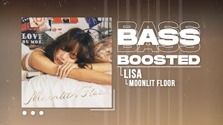 LISA  MOONLIT FLOOR BASS BOOSTED [upl. by Iruyas]