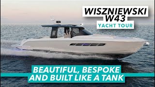 The most exciting new boat of 2024  Wiszniewski W43 yacht tour  Motor Boat amp Yachting [upl. by Odysseus]