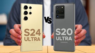 Samsung Galaxy S24 Ultra Vs Samsung Galaxy S20 Ultra [upl. by Delphine469]