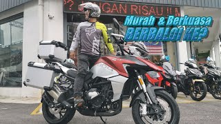 Motosikal Touring QJmotor SRT800 2022  Test Ride  Berbaloi ke RM39 888 [upl. by Nawek266]