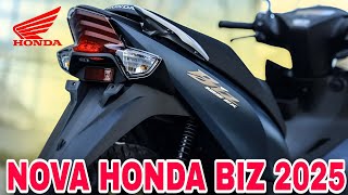 LANÇAMENTO Da NOVA HONDA BIZ 2025 Em Duas Versões  Ficha Técnica e Valores [upl. by Alvis]