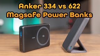 Which to Buy Anker 334 vs 622 Magsafe Power Banks Compared [upl. by Gannes]